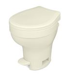 RV Toilet | Thetford Aqua-Magic VI in Bone and White | High Profile