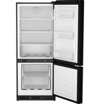 GE Profile 10.0 cu. ft. 12V DC Bottom Freezer Refrigerator, Glass Door (Black)
