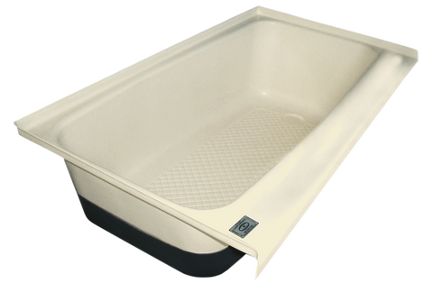 RV Bath tub Right Hand Drain TU700RH (00483) Colonial White