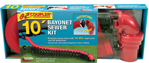 Bayonet Sewer Kit 10 Feet (D04-0114) - The RV Parts House