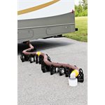 Sidewinder Plastic Sewer Hose Support - 15' (43041) - The RV Parts House