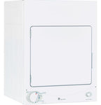 GE Spacemaker® 120V 3.6 cu. ft. Capacity Stationary Electric Dryer (DSKS333ECWW)