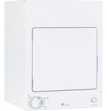 GE Spacemaker® 120V 3.6 cu. ft. Capacity Stationary Electric Dryer (DSKS333ECWW)