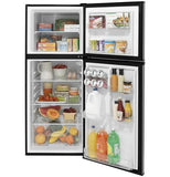 GPV10FSNSB - GE 9.8 Cu. Ft. 12 Volt DC Power Top-Freezer Refrigerator - Stainless direct replacement for the DM2852 but 12 volt only - The RV Parts House