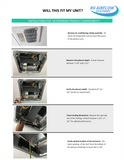 RV Airflow Systems - Air Conditioner Air Flow Systems with Two Duct Inserts