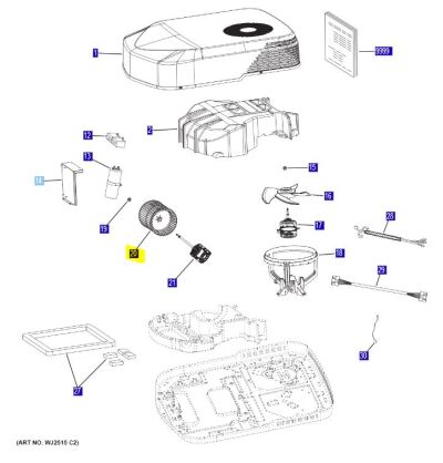WP73X32275 - INDOOR FAN