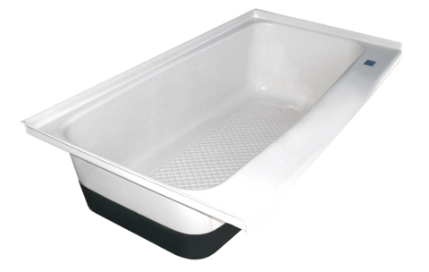 RV Bath Tub Right Hand Drain TU600RH (00480) Polar White
