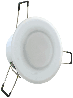 Diamond Group 52445 3" White Down Light with Frosted Glass - The RV Parts House