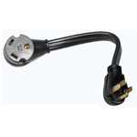 Arcon 14243 Generator Pigtail Power Cord 30-Amp Female to 50-Amp Male - The RV Parts House