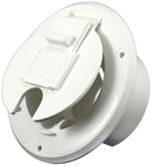 JR Products S2310A White 30 Amp Round Hatch - The RV Parts House