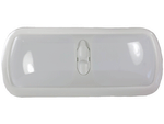 Arcon 18123 Euro Style Double Light with White Lens and White Base - The RV Parts House