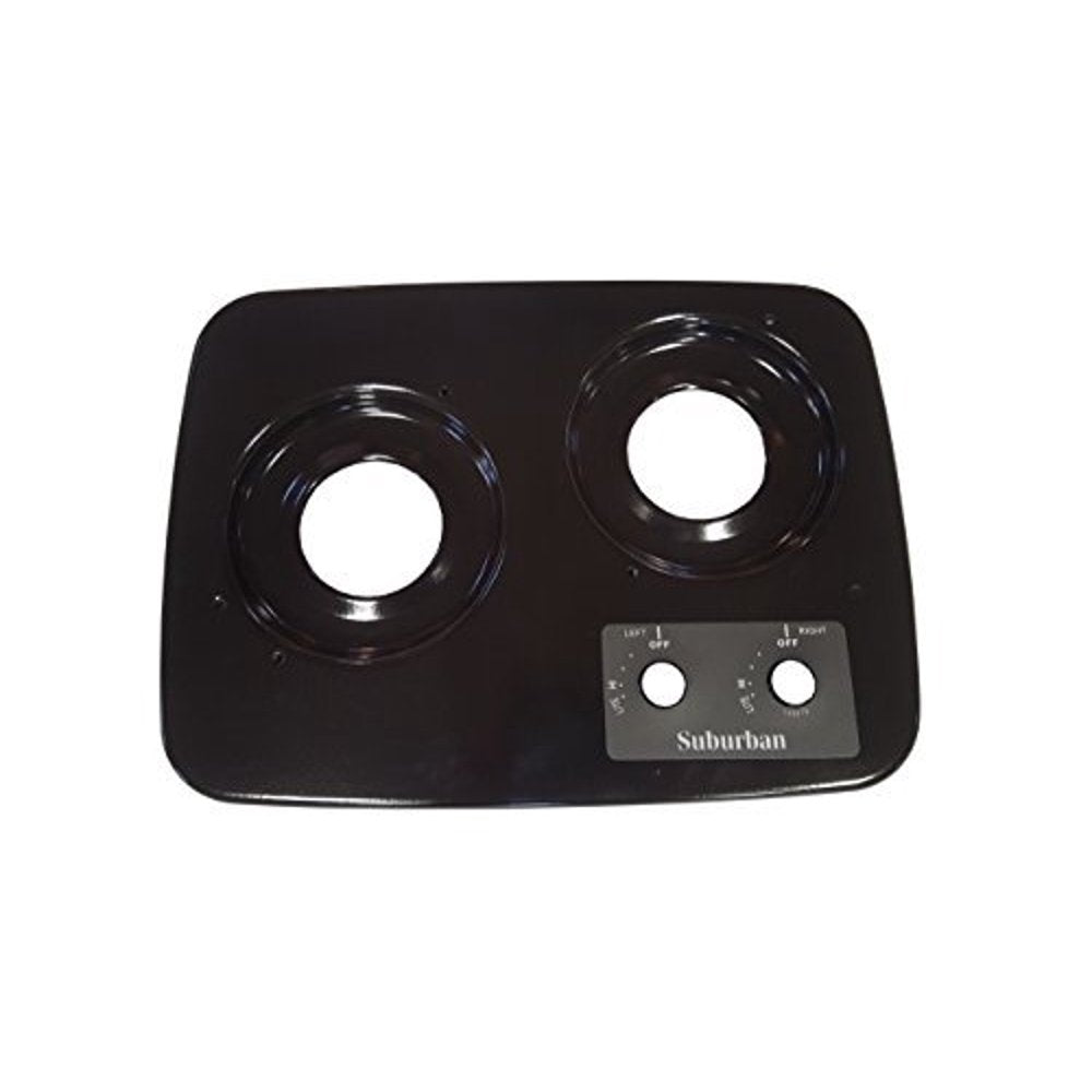 Stove Top; For Suburban DropIn Cooktop SDN2U (3070ABK) The RV Parts