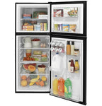  GE 9.8 Cu. Ft. 12 Volt DC Power Top-Freezer Refrigerator - Black direct replacement for the DM2852 but 12 volt only