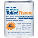 Thetford Toilet Tissue; 1 Ply; 4 Roll Pack; 350 Sheets Per Roll (20804) - The RV Parts House